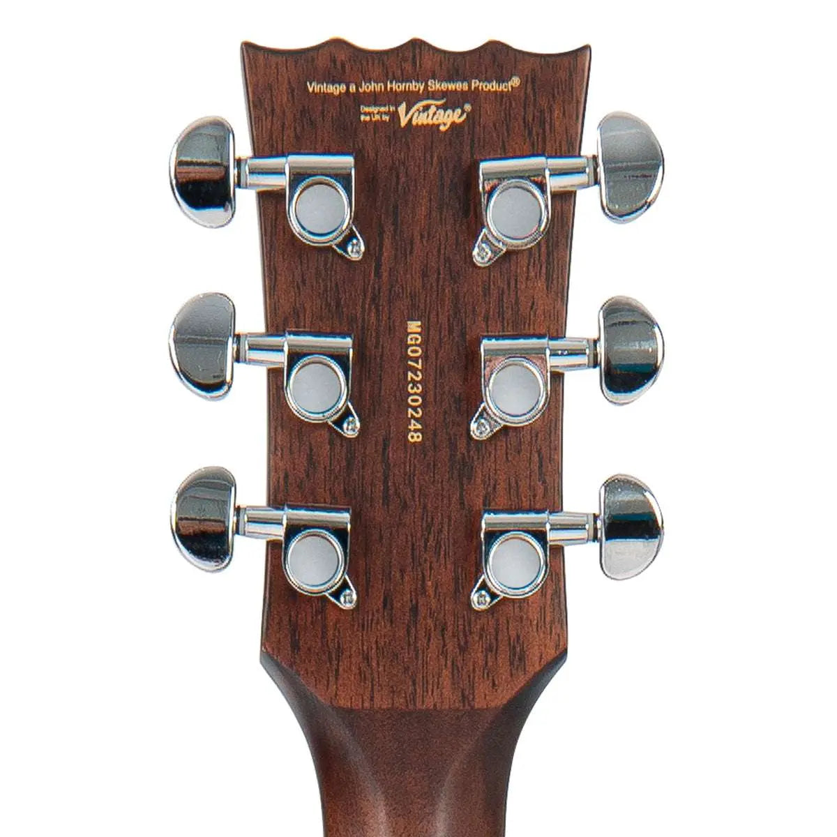 Vintage VEC300SB Stage Series 'Folk' Cutaway Electro - Acoustic Guitar ~ Sunburst - Richards Guitars Of Stratford Upon Avon