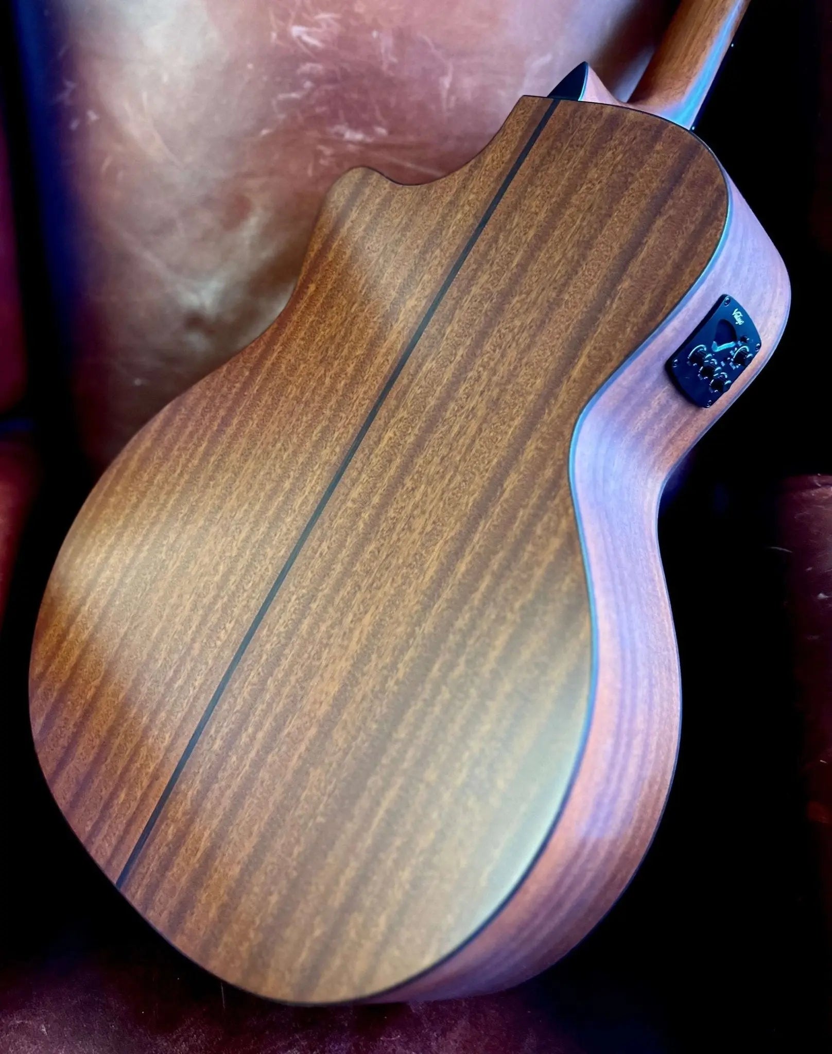 Vintage VGA990 Electro - Acoustic Sweetwater Guitar ~ Sunburst - Richards Guitars Of Stratford Upon Avon