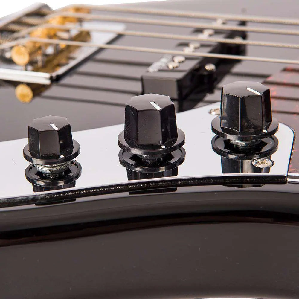 Vintage VJ74 ReIssued Bass ~ Boulevard Black - Richards Guitars Of Stratford Upon Avon