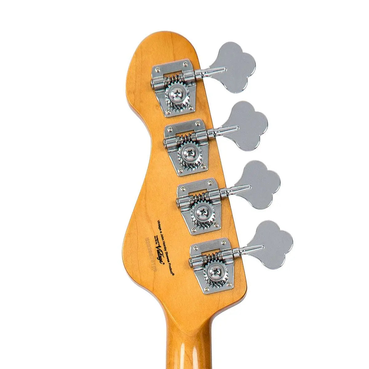 Vintage VJ74 ReIssued Bass ~ Firenza Red - Richards Guitars Of Stratford Upon Avon