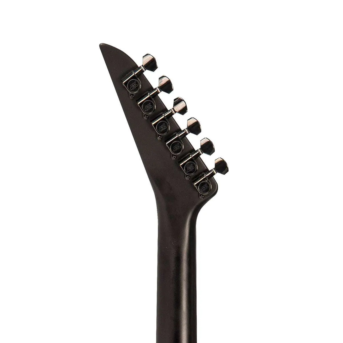 Vintage VMX Series WARP Electric Guitar ~ Satin Black - Richards Guitars Of Stratford Upon Avon