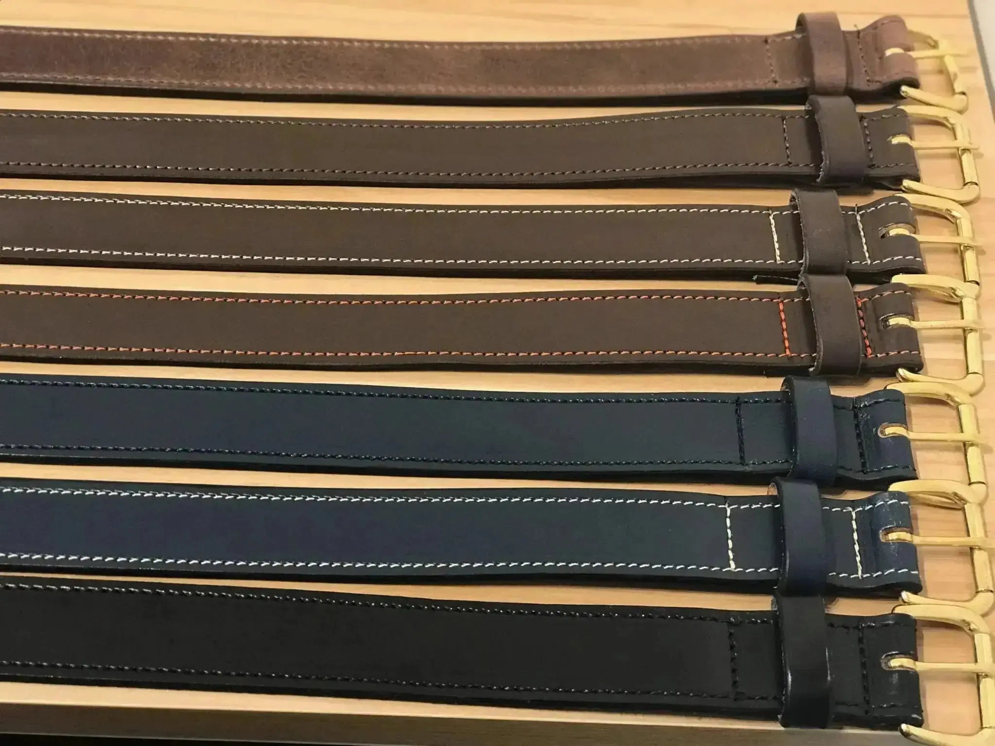 Buy Walsall Hand Made Premium Padded Bridle Leather Guitar Strap Deep Ocean Blue