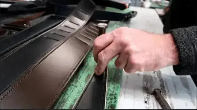 Walsall Hand Made Premium Padded Bridle Leather Guitar Strap ( Just £79 when bought with a guitar saving £40) - Richards Guitars Of Stratford Upon Avon