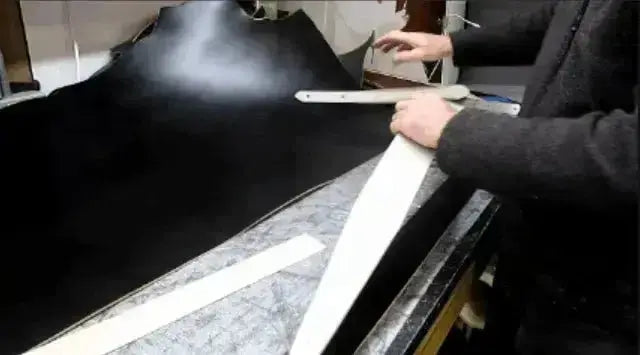 Walsall Hand Made Premium Padded Bridle Leather Guitar Strap ( Just £79 when bought with a guitar saving £40) - Richards Guitars Of Stratford Upon Avon