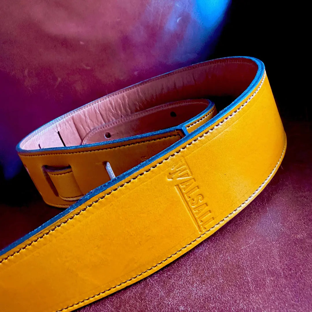 Buy Walsall Hand Made Premium Padded Bridle Leather Guitar Strap Mango