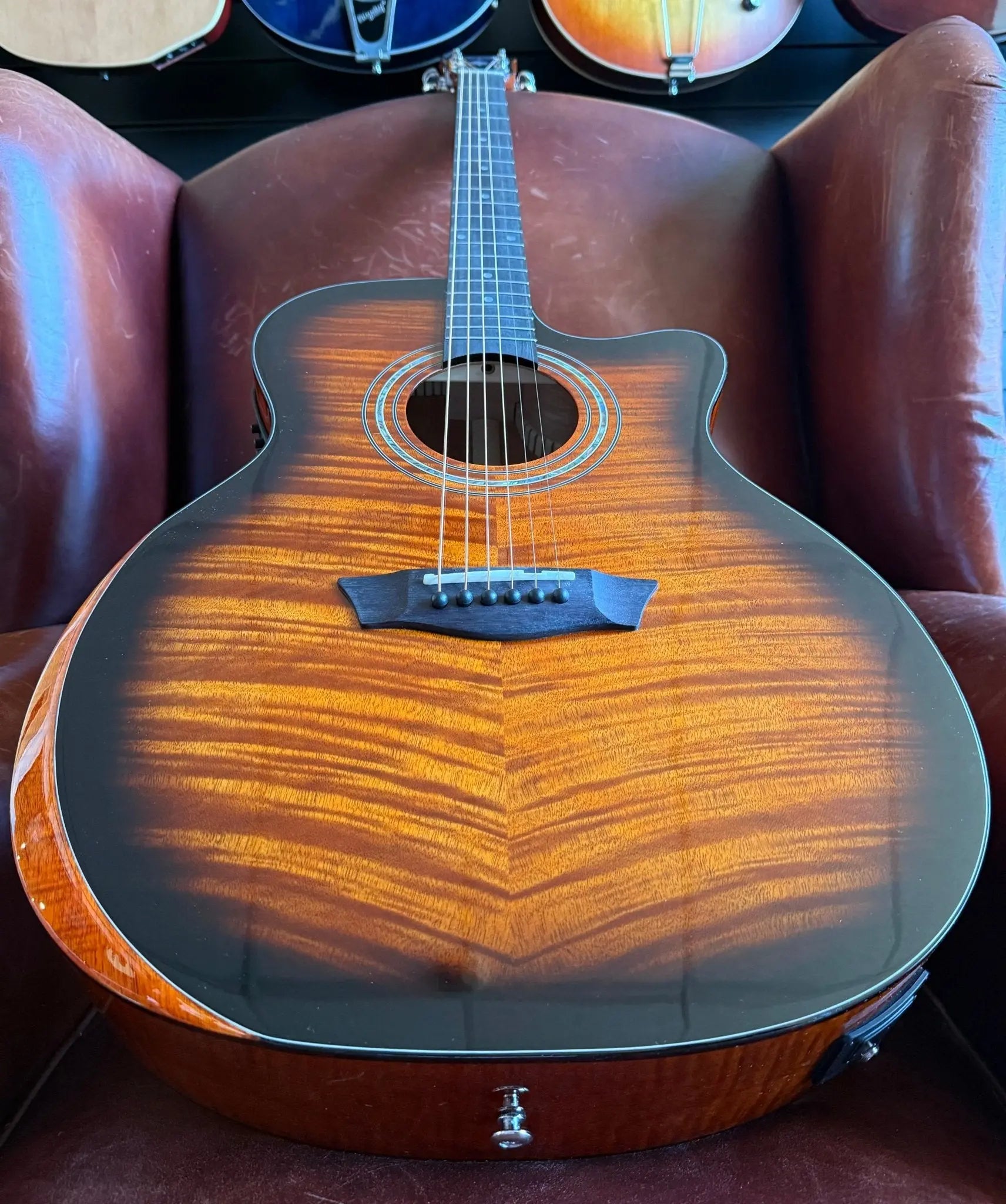 Buy Washburm Comfort WCG12FCE Electro Acoustic Guitar w' £225 Custom Pro Setup Package Included