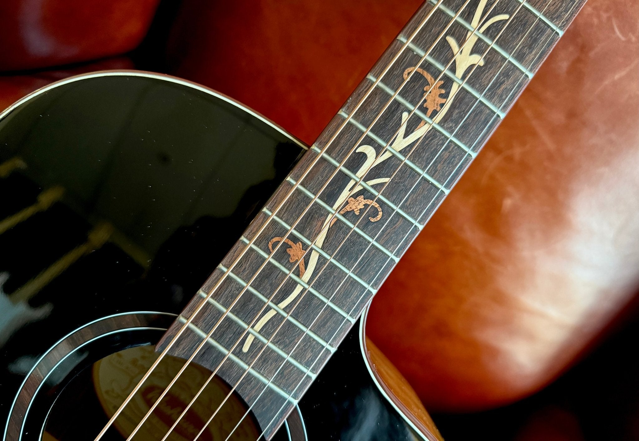 Washburn Bella Tono VITE - S9V - Gloss Charcoal Burst Electro Acoustic Guitar w' £225 Custom Pro Setup & Support Package - Richards Guitars Of Stratford Upon Avon