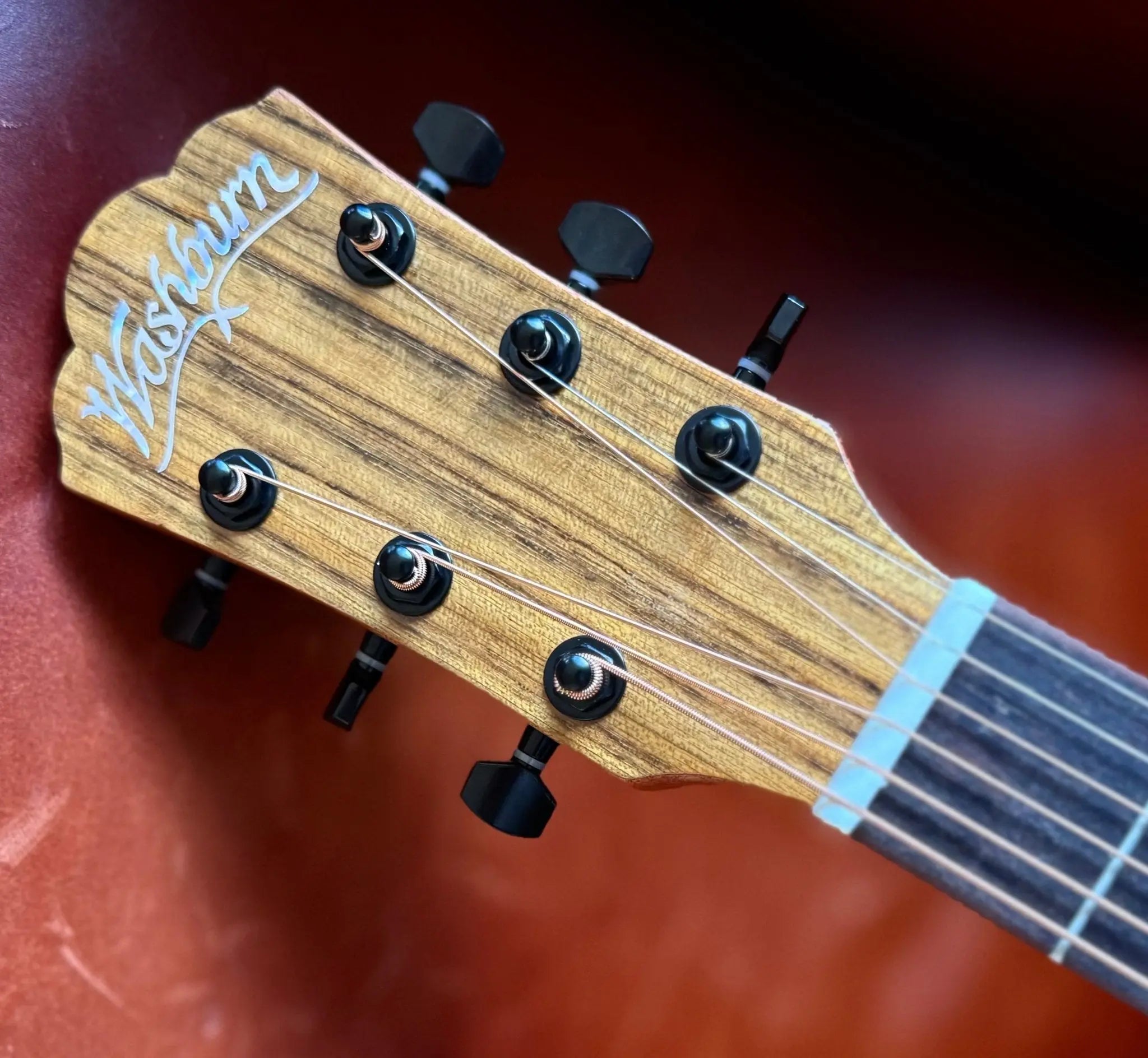 Buy Washburn Bella Tono VITE-S9V - Gloss Charcoal Burst Electro Acoustic Guitar w' £225 Custom Pro Setup & Support Package