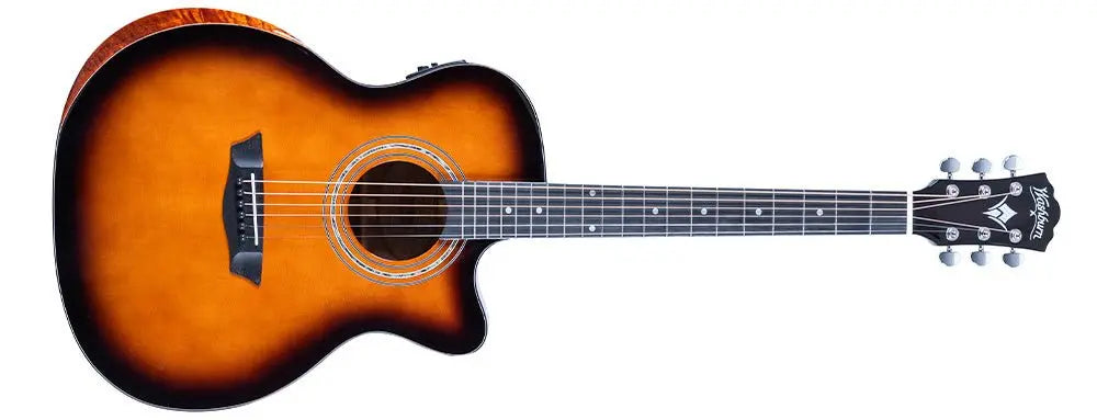 Buy Washburn Comfort WCG10CE Electro Acoustic Guitar w' £225 Custom Pro Setup & Support Package Included