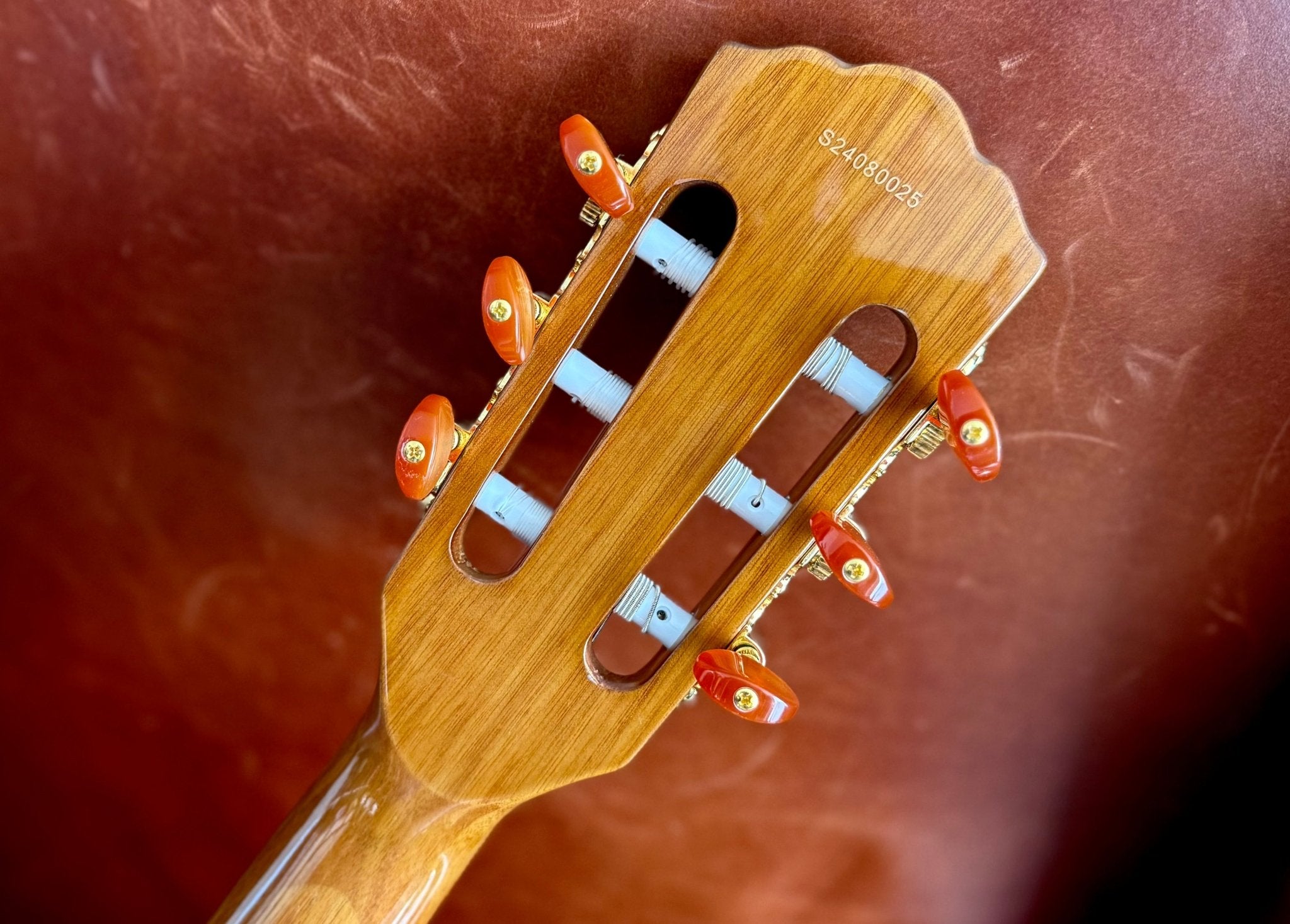 Washburn EACT42S - Thinline - Natural Electro Nylon Strung Guitar w'£225 Custom Pro Setup & Back Up Service - Richards Guitars Of Stratford Upon Avon