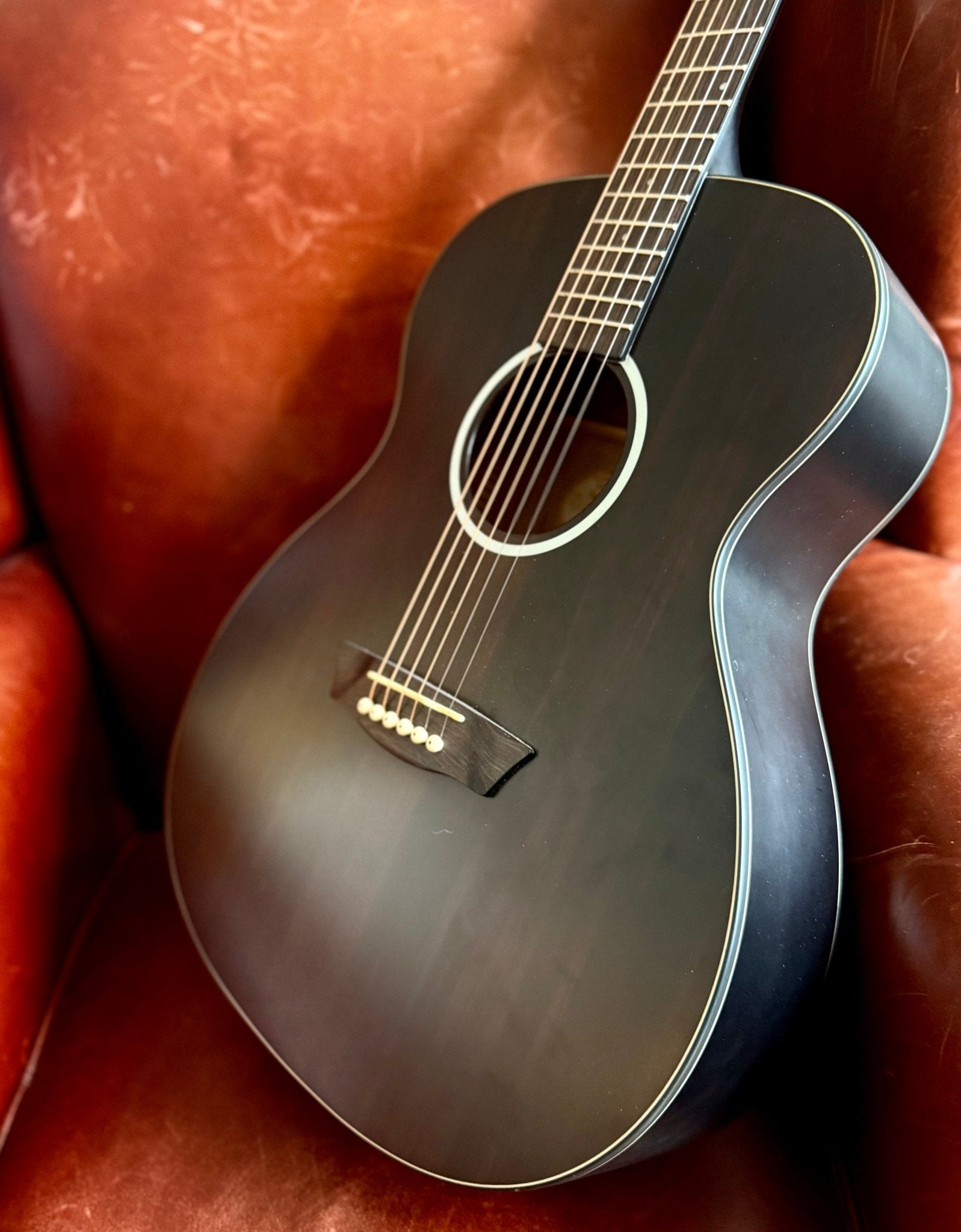 Washburn EBONY FE - Folk - Natural Matte Electro Acoustic Guitar - Richards Guitars Of Stratford Upon Avon