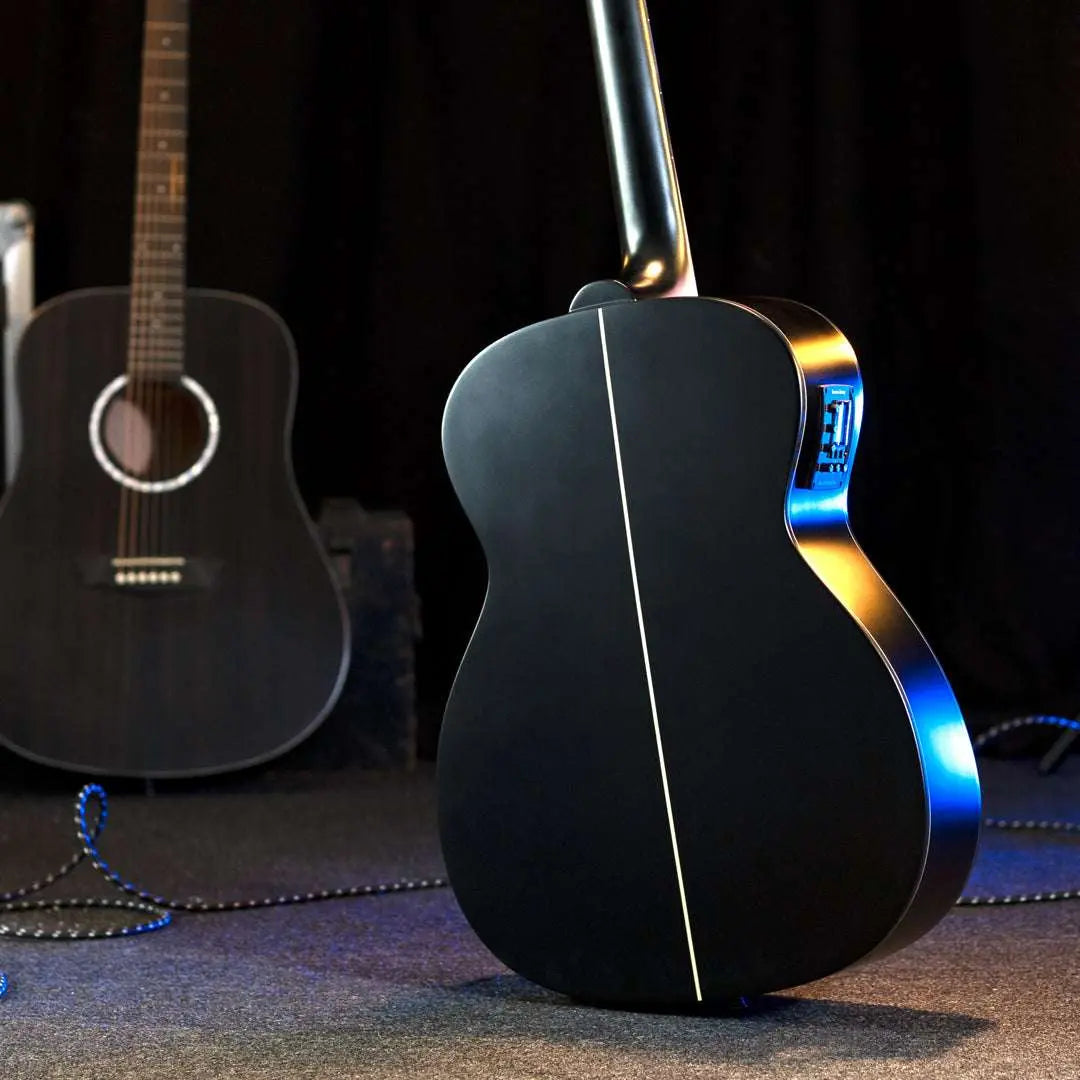 Washburn EBONY FE - Folk - Natural Matte Electro Acoustic Guitar - Richards Guitars Of Stratford Upon Avon