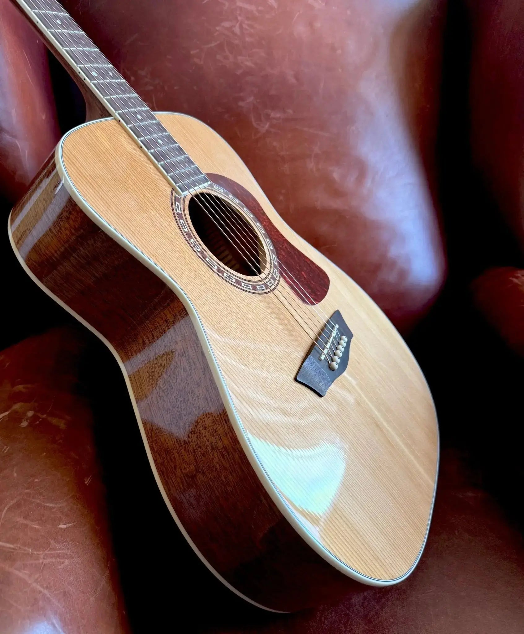 Buy Washburn F11S - Folk - Natural Acoustic Guitar