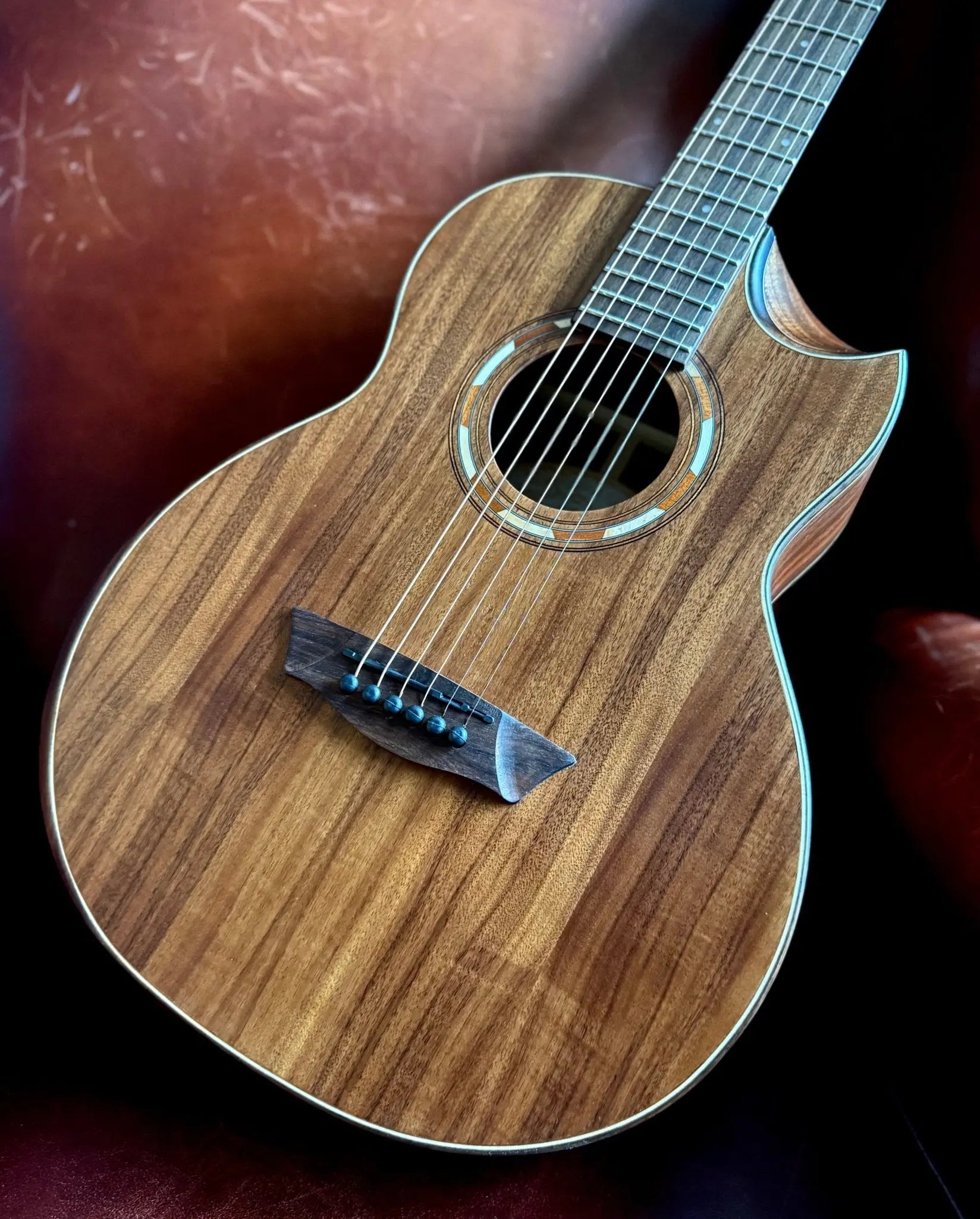 Buy Washburn G-MINI 55 KOA - Mini/Travel - Natural Acoustic Guitar