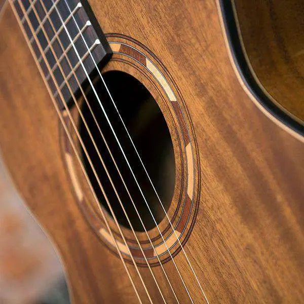Washburn G - MINI 55 KOA - Mini/Travel - Natural Acoustic Guitar - Richards Guitars Of Stratford Upon Avon