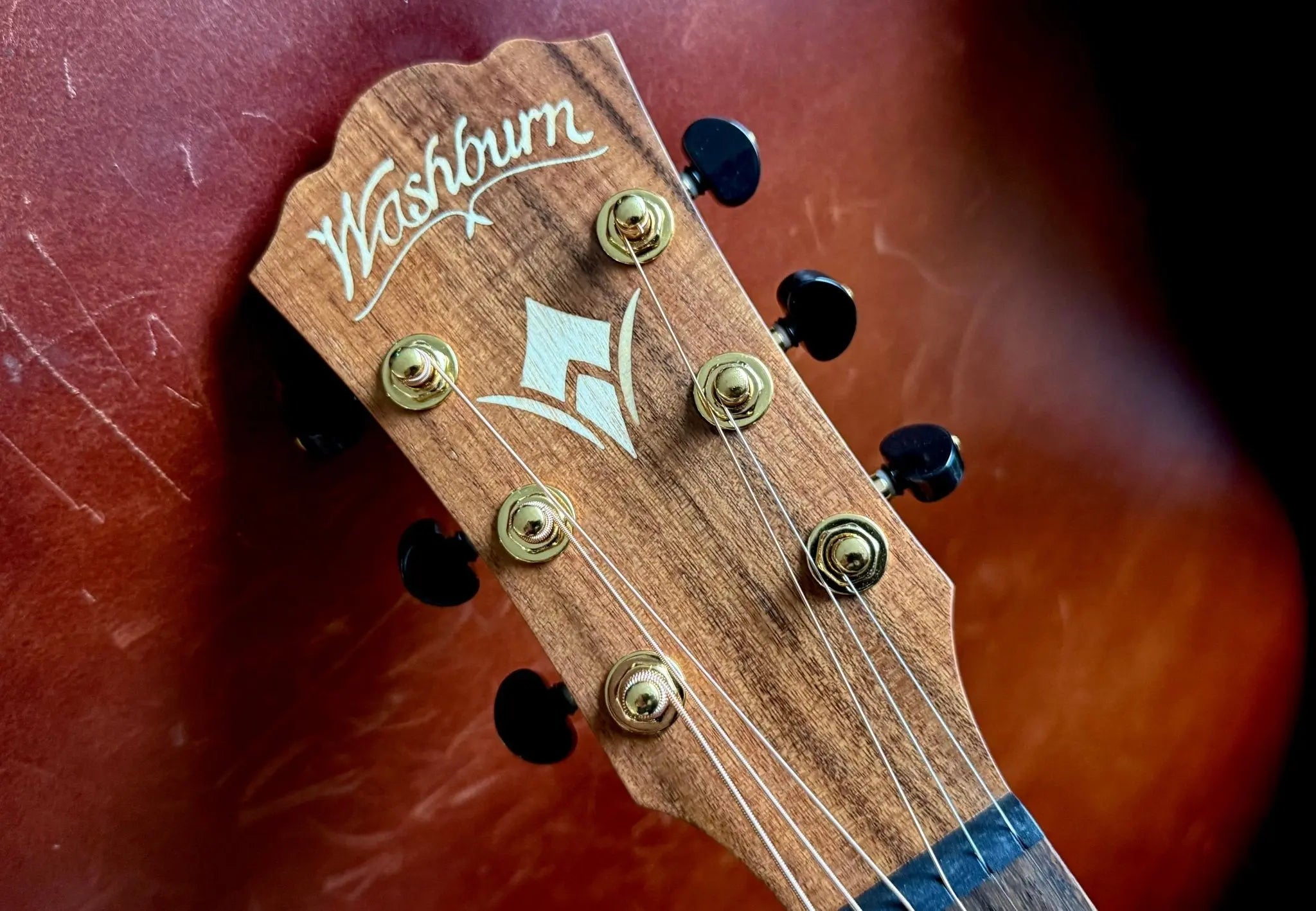 Buy Washburn G-MINI 55 KOA - Mini/Travel - Natural Acoustic Guitar