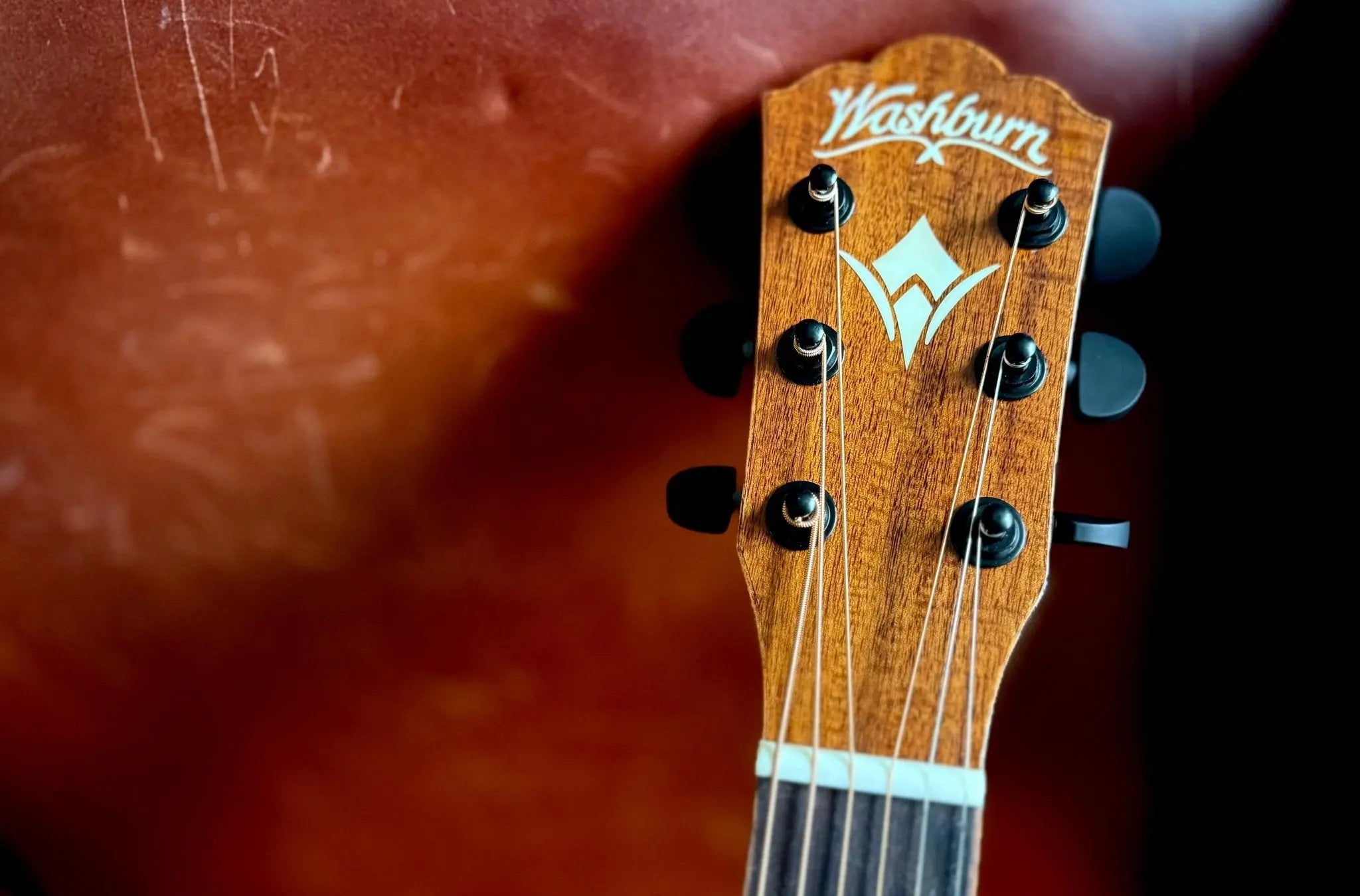 Buy Washburn G55CE KOA w/ CASE - Grand Auditorium - Natural Electro Acoustic Guitar