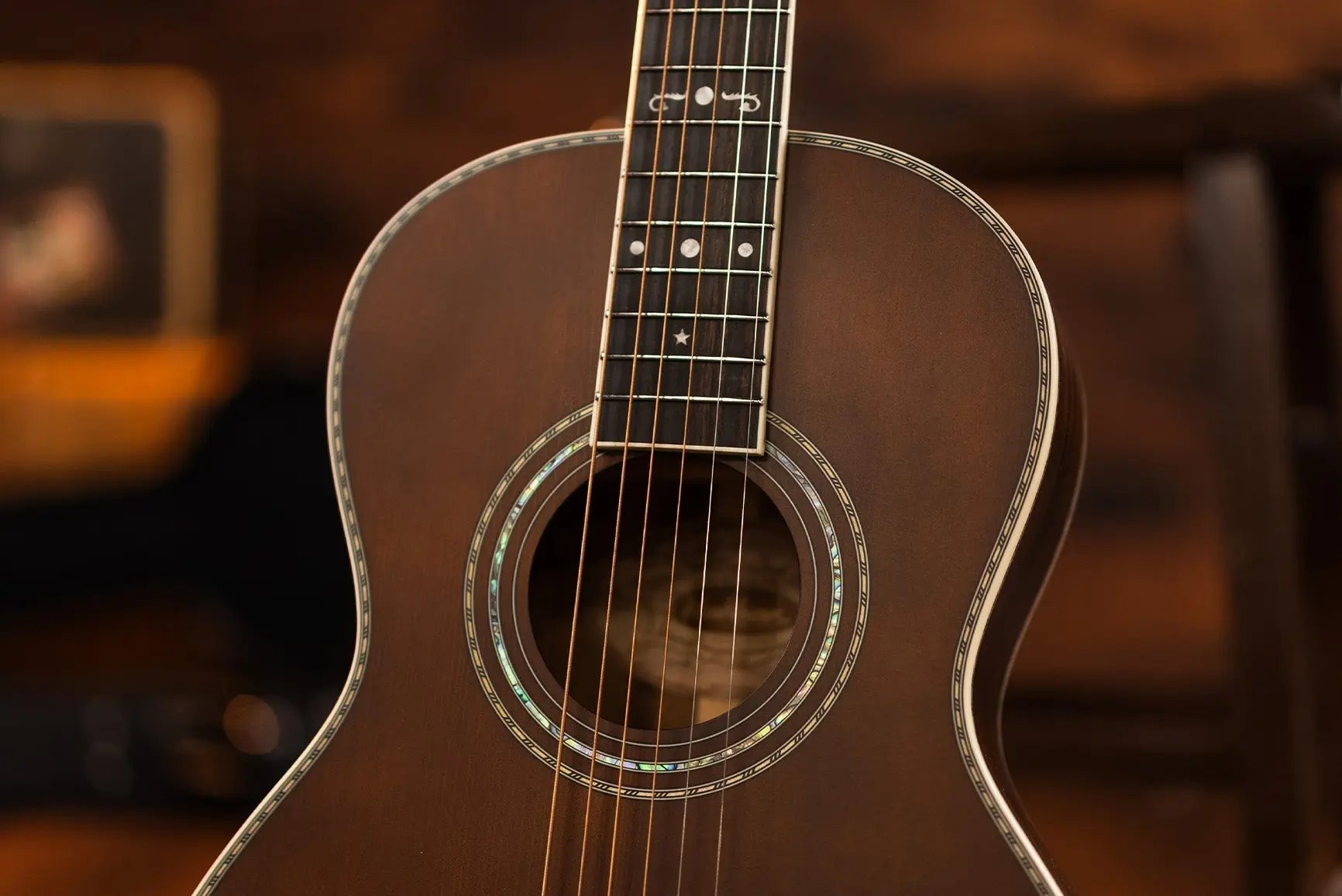Buy Washburn R310 Victorian Parlor Guitar. Gorgeous, Authentic & Wonderful!