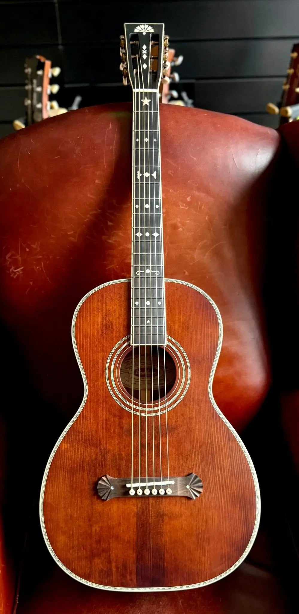 Buy Washburn R310 Victorian Parlor Guitar. Gorgeous, Authentic & Wonderful!