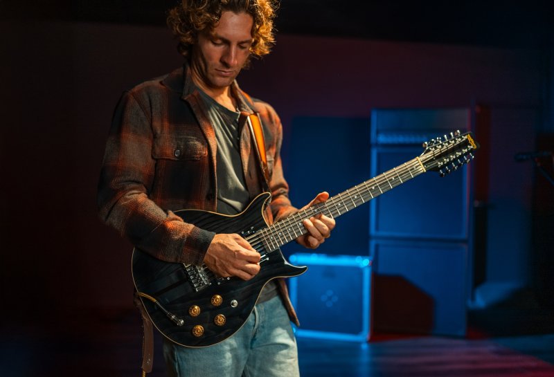 Washburn Wing Hawk 12, 12 String Electric Guitar Inc £225 Custom Pro Setup & Support Package - Richards Guitars Of Stratford Upon Avon