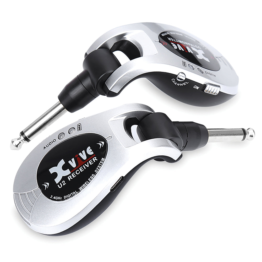 Xvive Wireless Guitar System ~ Silver, Wireless Guitar Systems for sale at Richards Guitars.
