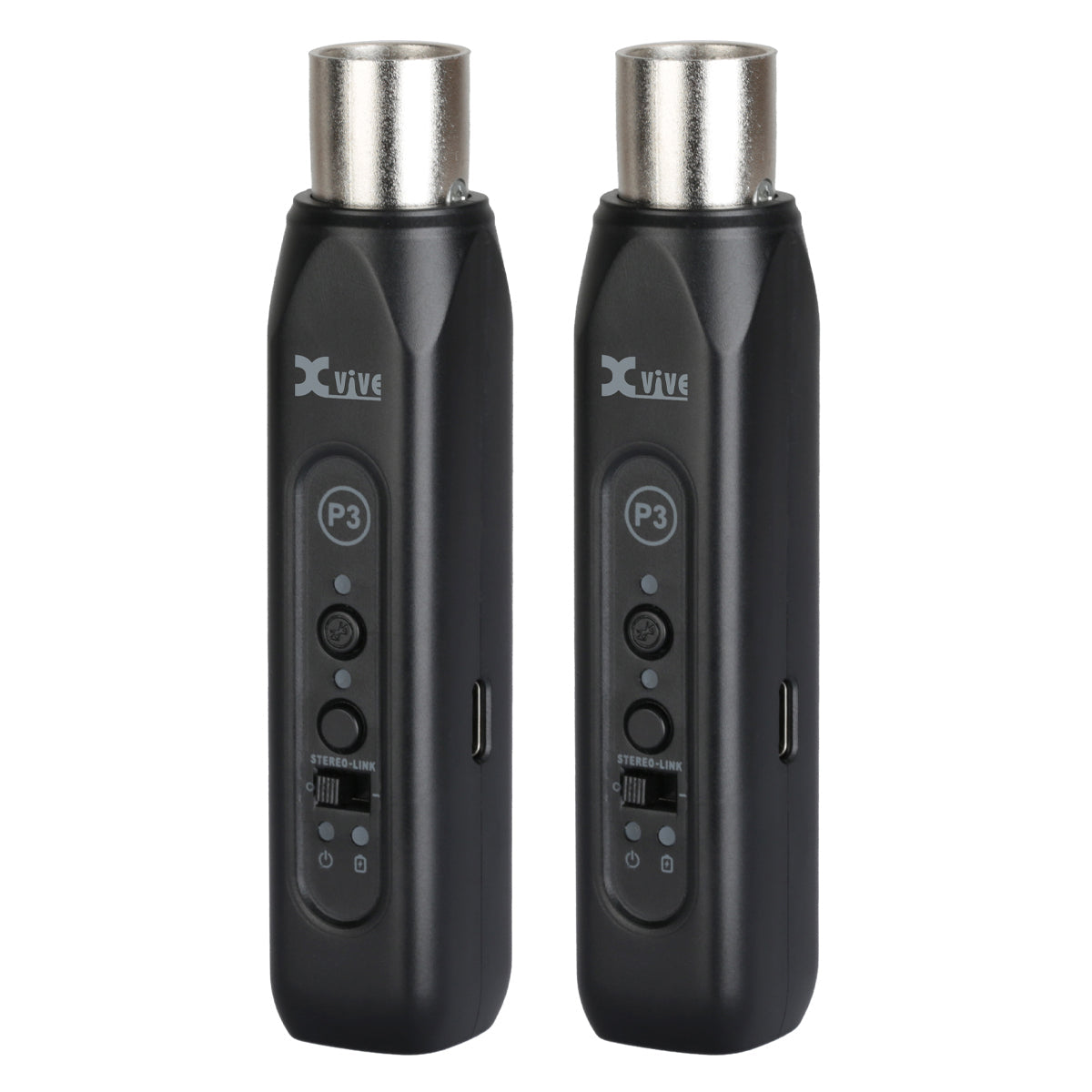 Xvive Bluetooth Audio Receiver ~ Dual Pack, Wireless IEM & Mic Systems for sale at Richards Guitars.