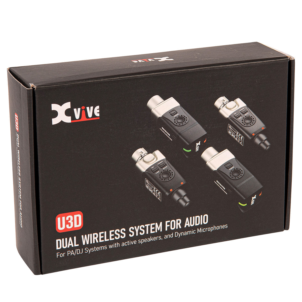 Xvive Dual U3 Wireless System for Audio, Wireless IEM & Mic Systems for sale at Richards Guitars.