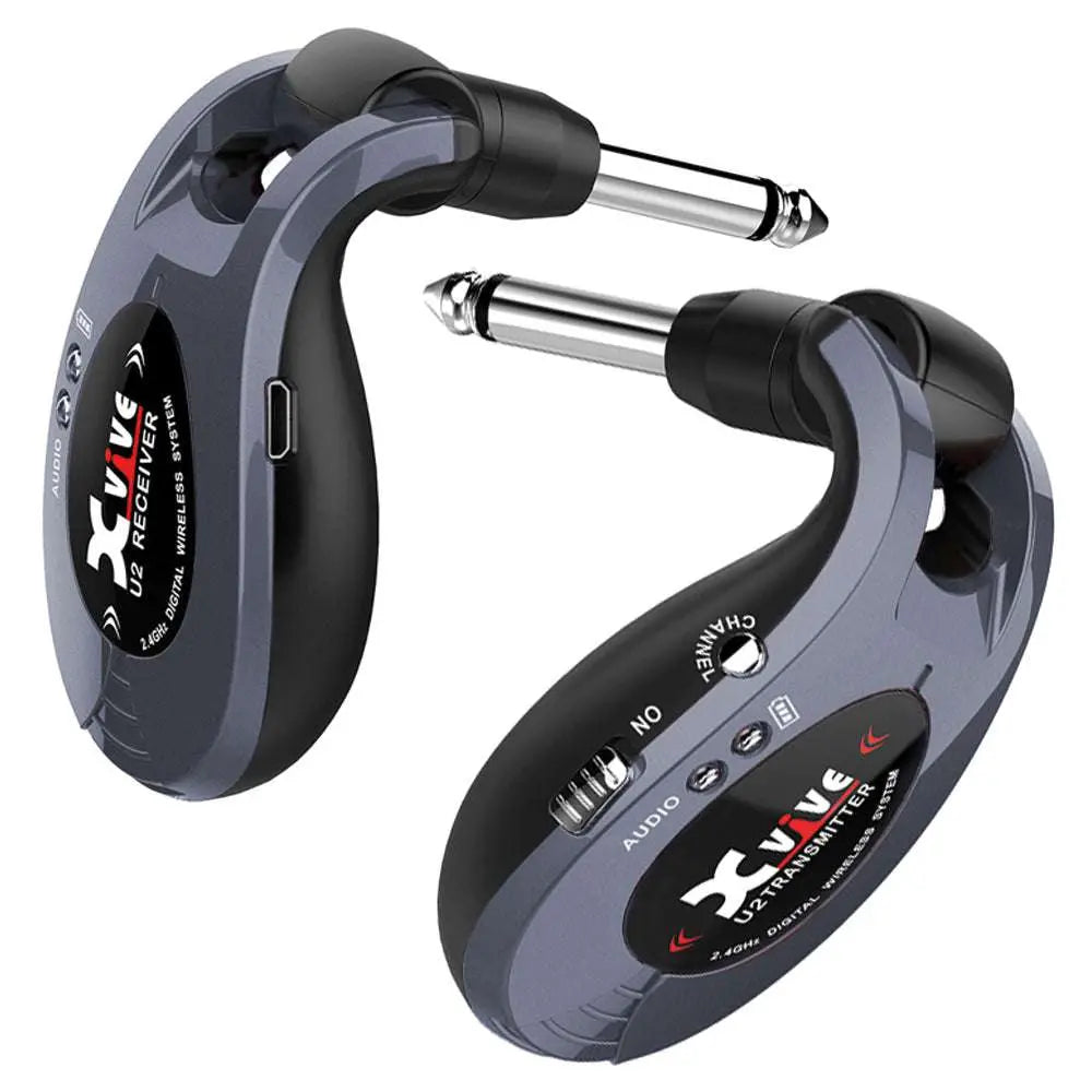 Xvive XU2 Wireless Guitar System ~ Grey - Richards Guitars Of Stratford Upon Avon