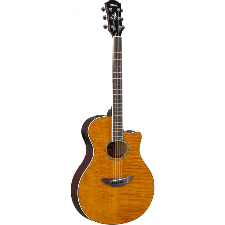 Buy Yamaha APX600FM Electro Acoustic Guitar Inc. Custom Pro Setup & Support Package
