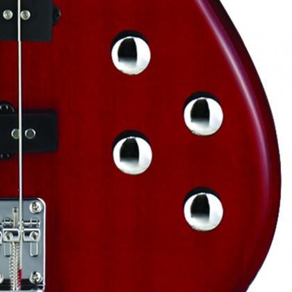Cort Action Bass Plus Trans Red-Richards Guitars Of Stratford Upon Avon