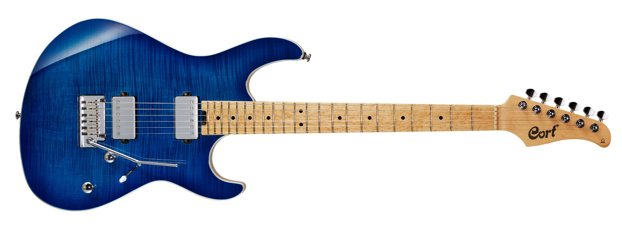 Cort G290 FAT II Bright Blue Burst, Electric Guitar for sale at Richards Guitars.
