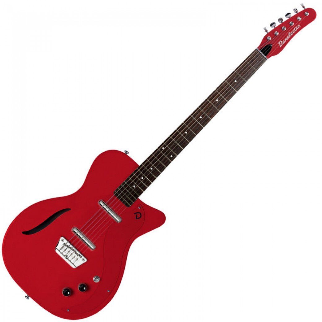 Danelectro Vintage '56 Baritone Guitar ~ Metallic Red, Electric Guitar for sale at Richards Guitars.