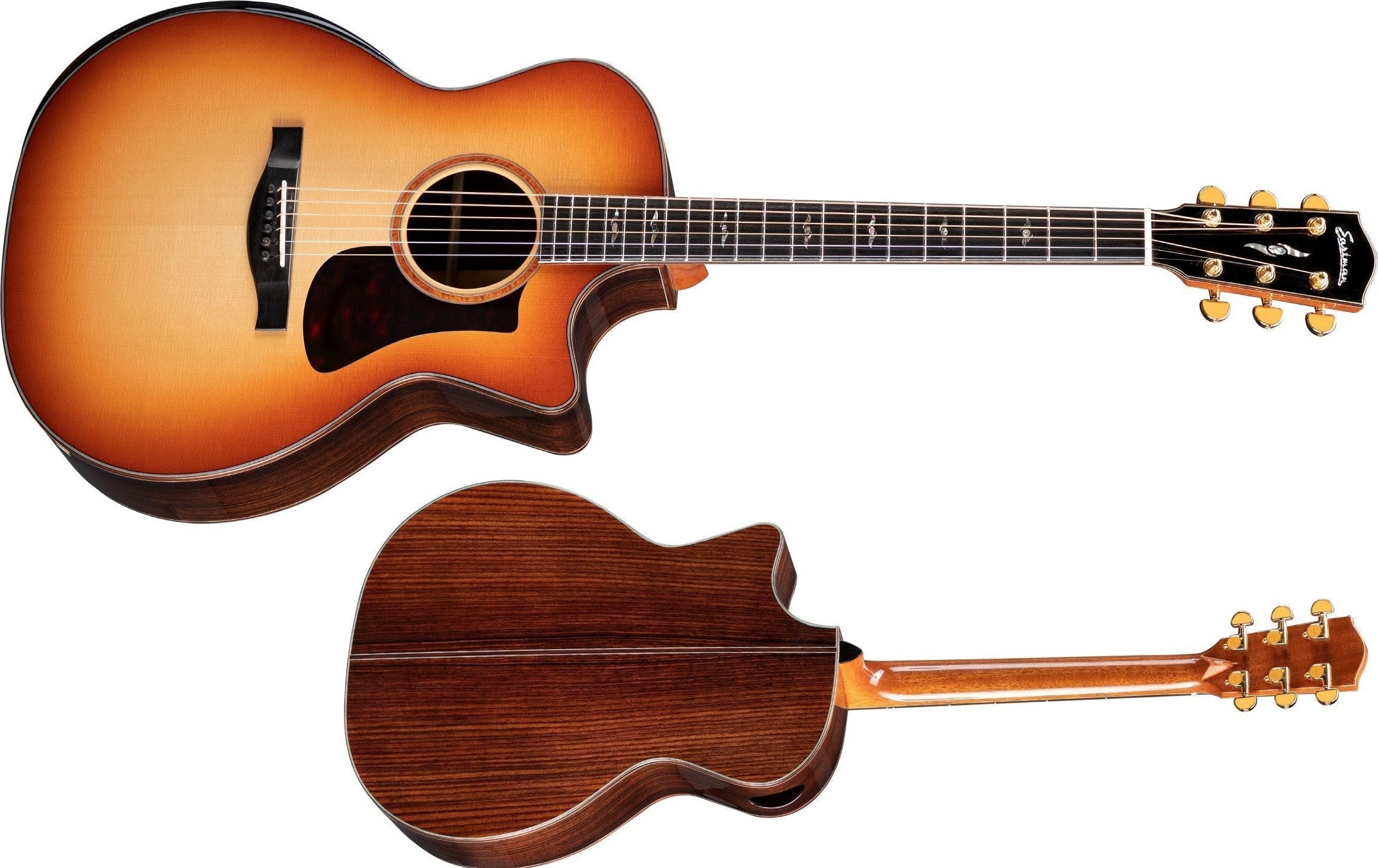 Eastman AC722CE-DF Grand Auditorium w/ cutaway, Electro Acoustic Guitar for sale at Richards Guitars.