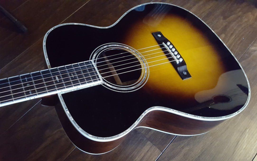 Eastman E40 OM TC SB, Acoustic Guitar for sale at Richards Guitars.