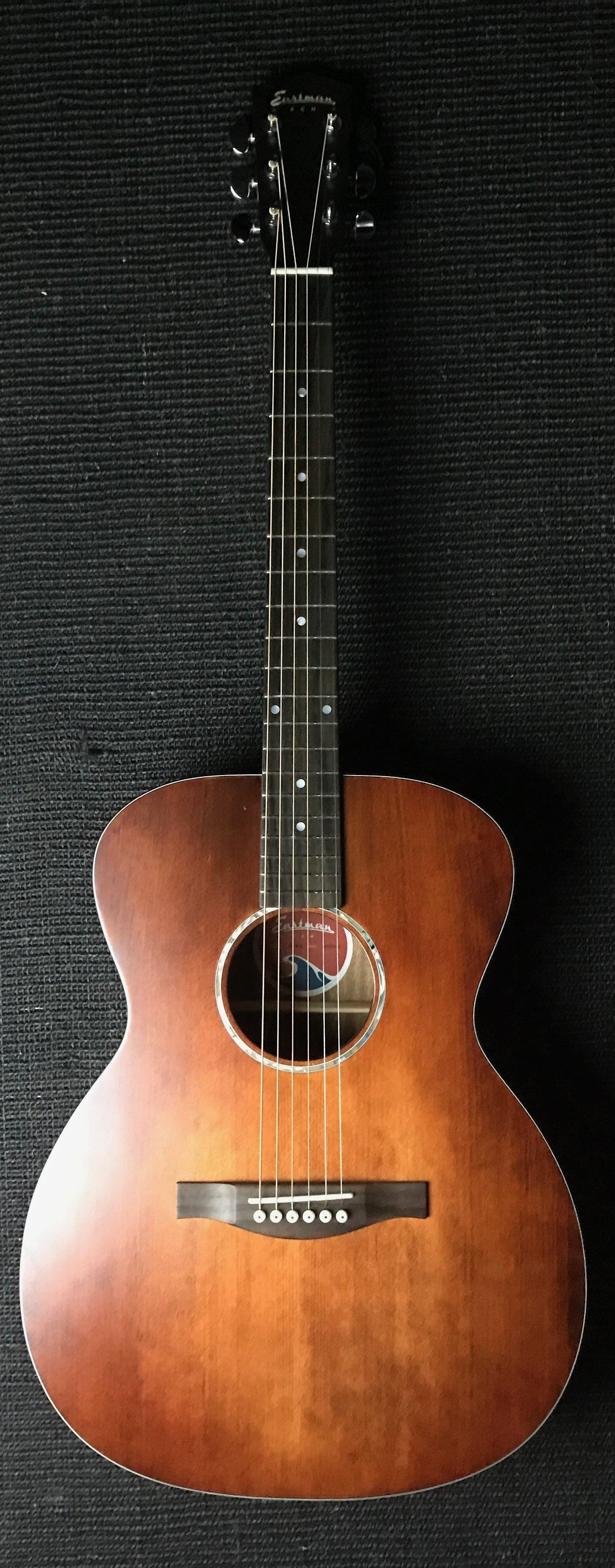 Eastman PCH1-OM Classic Finish 2023 Edition Thermo (Solid Thermo Cured Top) Acoustic Guitar, Acoustic Guitar for sale at Richards Guitars.