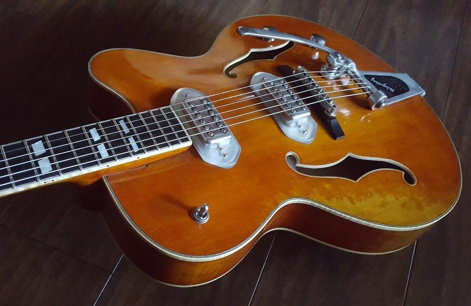 Eastman T58/V Amber, Electric Guitar for sale at Richards Guitars.