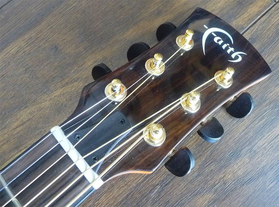 Faith FVHGL HiGloss Venus Electro Cutaway LeftHanded, Electro Acoustic Guitar for sale at Richards Guitars.