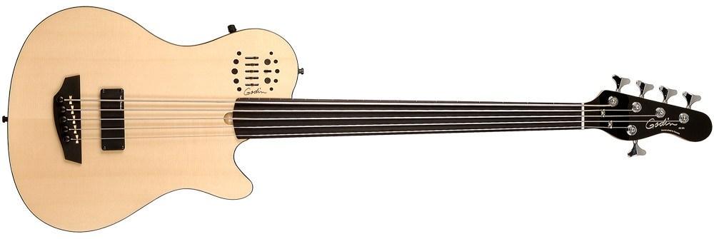 Godin A5 Ultra Fretless EN-SA-GODIN A5 Ultra Fretless EN SA with