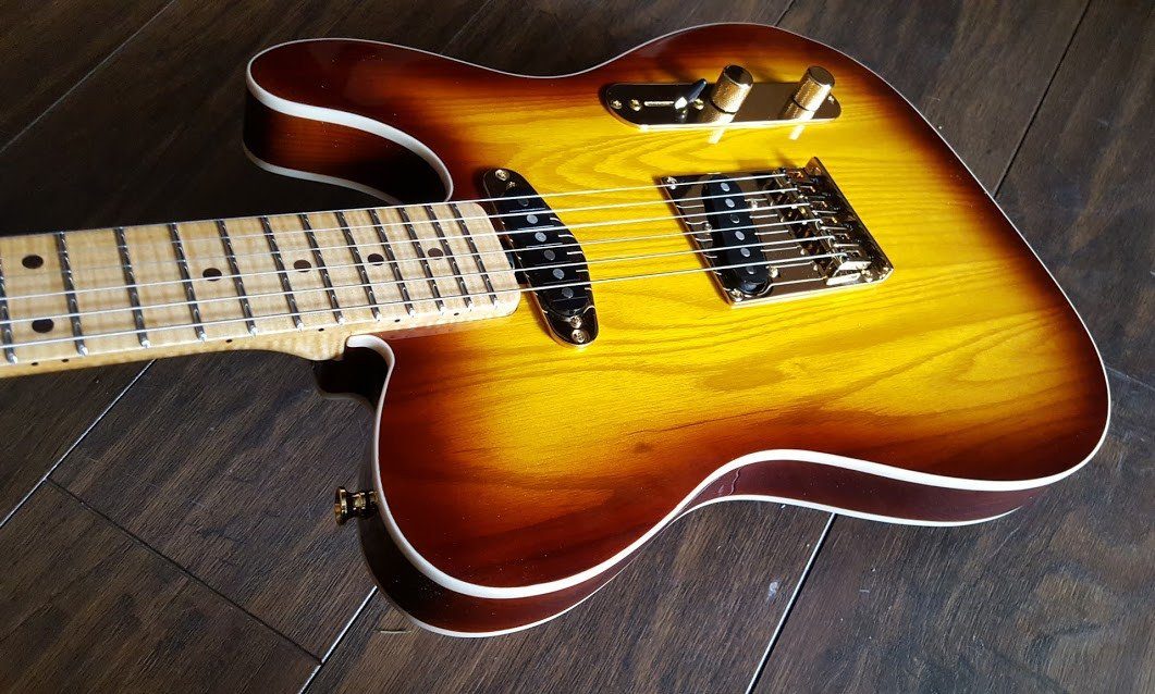 Gordon Smith Classic T Ash Double Bound Deluxe., Electric Guitar for sale at Richards Guitars.