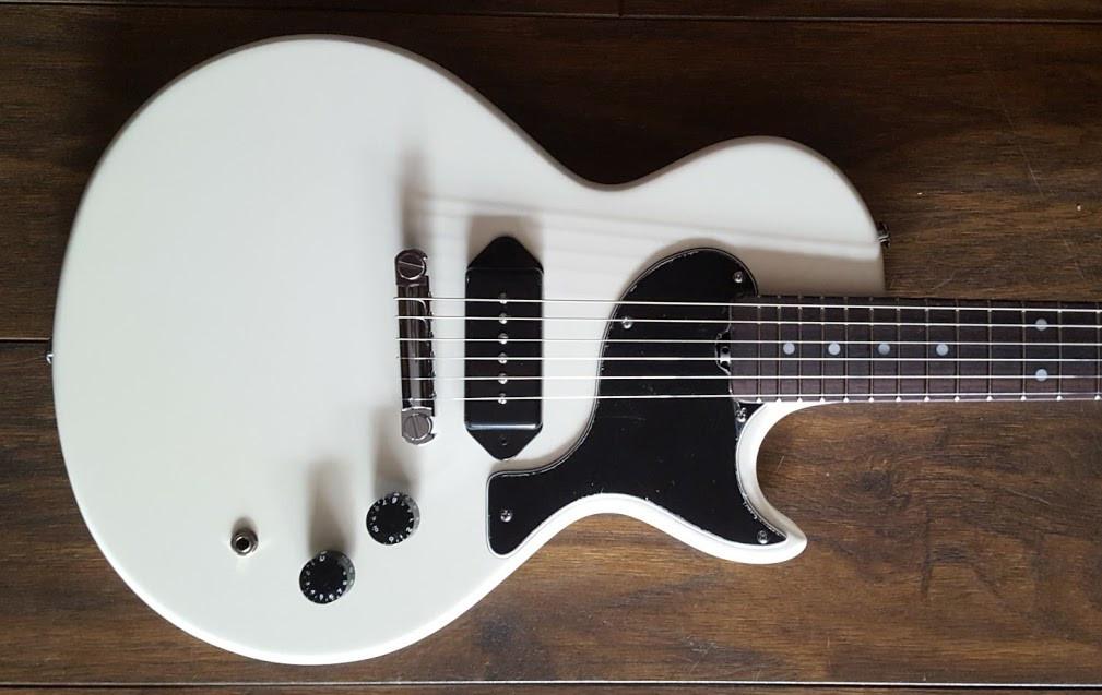 Gordon Smith GS1 P90 Vintage White, Electric Guitar for sale at Richards Guitars.