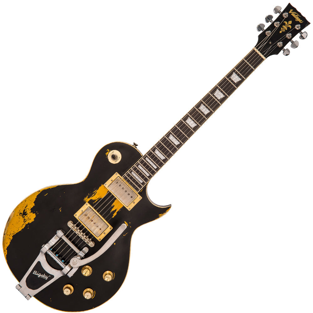 SOLD - Vintage V100 ProShop Unique ~ Boulevard Black, Electrics for sale at Richards Guitars.