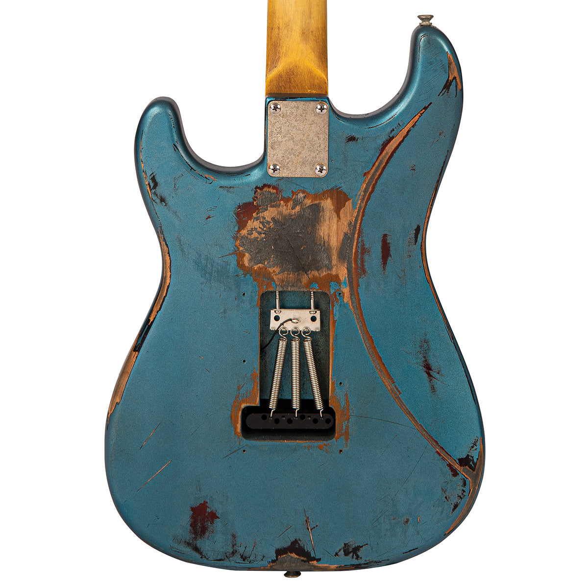 Vintage V6 ProShop Custom-Build ~ Scorched Earth Blue (Contact: Richards Guitars. www.rguitars.co.uk), Electric Guitars for sale at Richards Guitars.