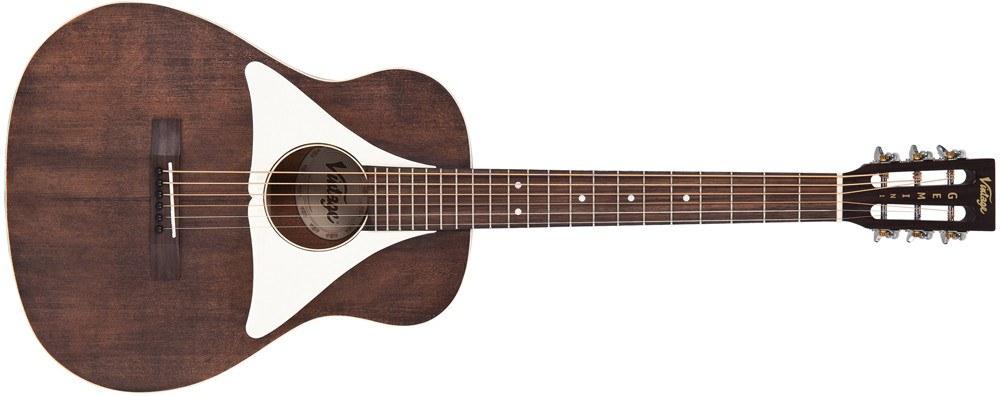 Vintage* VGE800N Electro Acoustic Guitar, Electro Acoustic Guitar for sale at Richards Guitars.