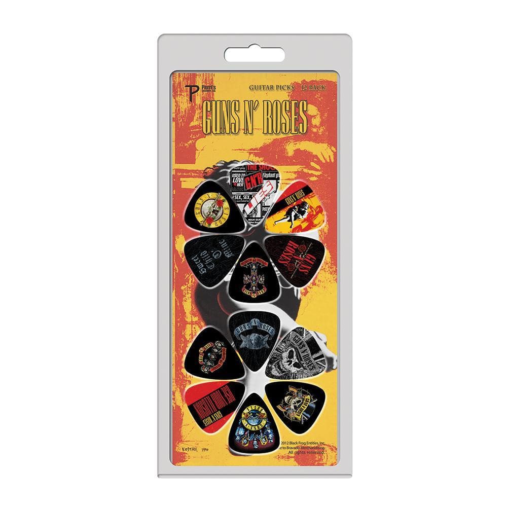 Perri's 12 Pick Pack ~ Guns 'N' Roses, Accessory for sale at Richards Guitars.