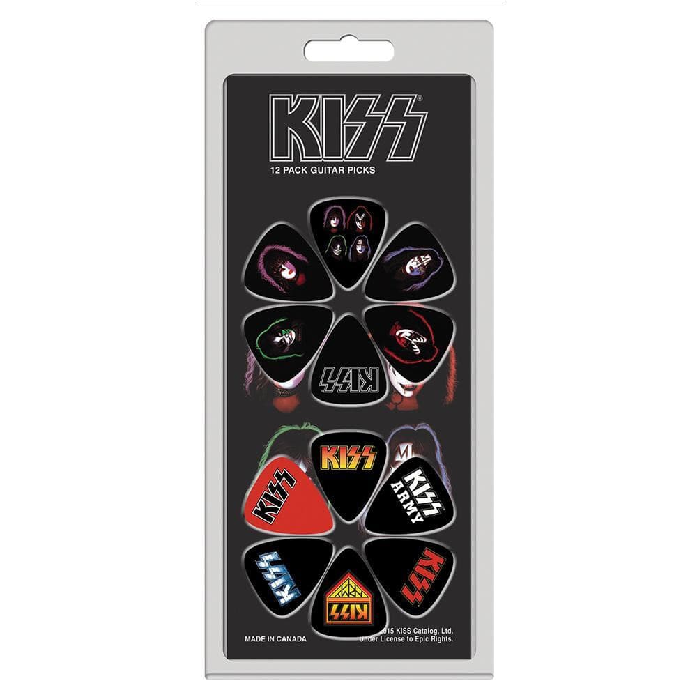 Perri's 12 Pick Pack ~ Kiss, Accessory for sale at Richards Guitars.