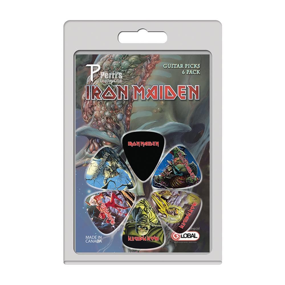 Perri's 6 Pick Pack ~ Iron Maiden Killers, Accessory for sale at Richards Guitars.