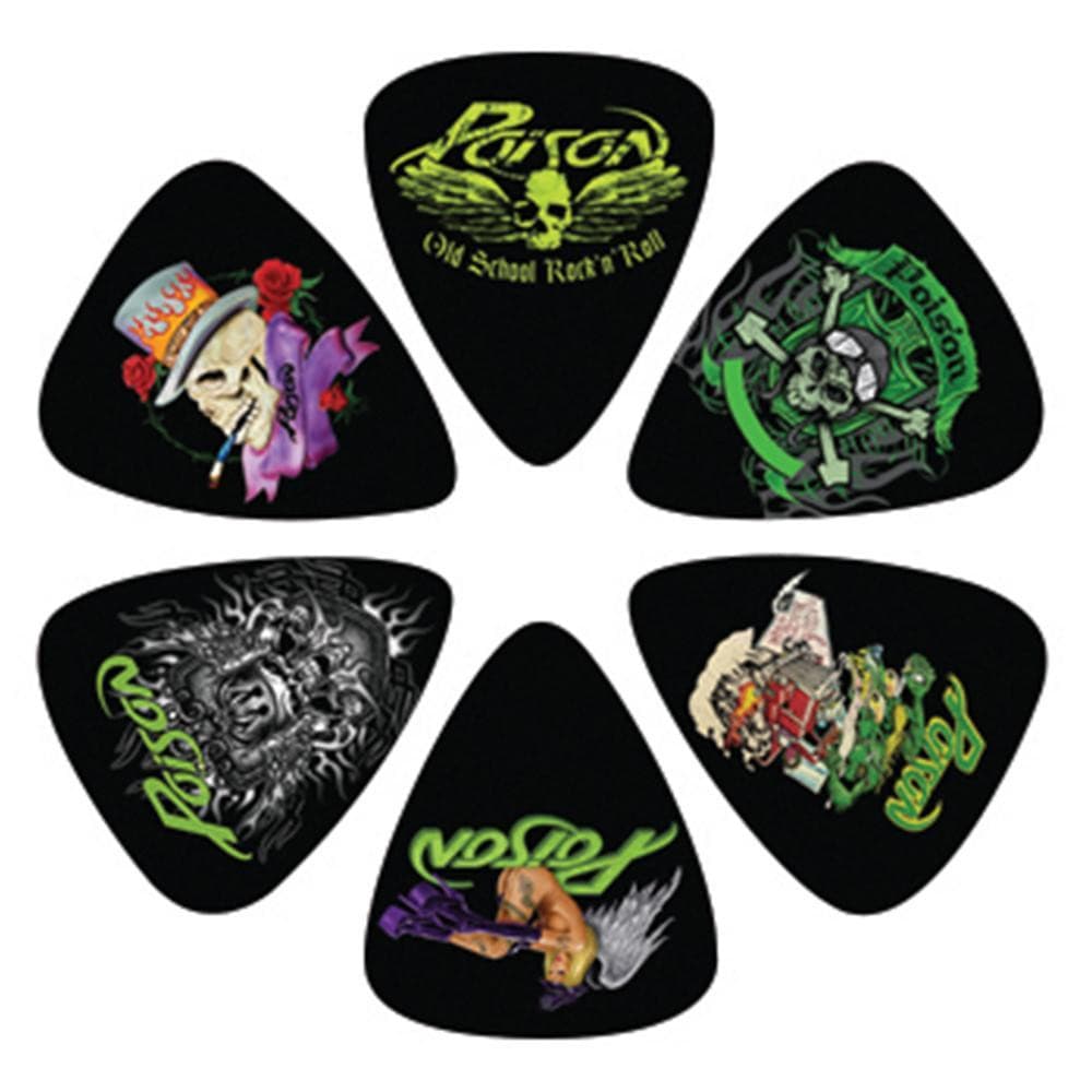 Perri's 6 Pick Pack ~ Poison, Accessory for sale at Richards Guitars.