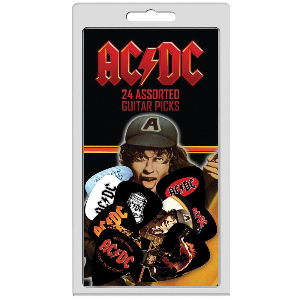 Perri's AC/DC Assorted Picks ~ 24 Pack, Accessory for sale at Richards Guitars.