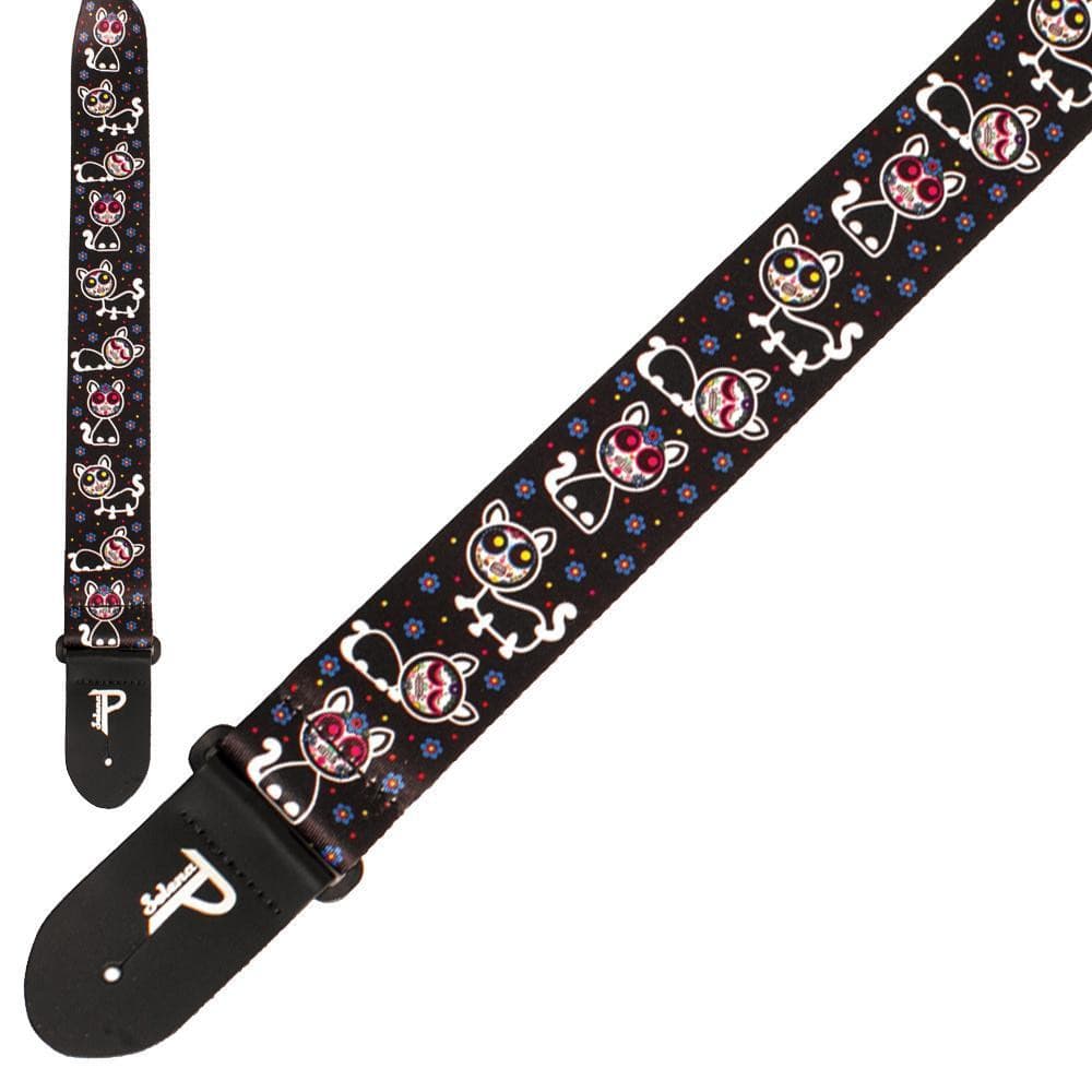 Perri's Kids Length Polyester Webbing Strap ~ Sugar Cats, Accessory for sale at Richards Guitars.