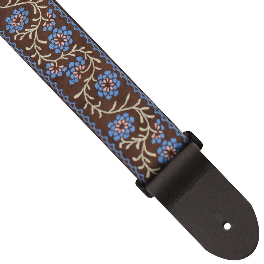 Perris Jacquard Strap ~ Flower, Accessory for sale at Richards Guitars.